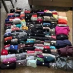 Lululemon clothing pallet